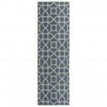 Kaleen Cove Collection COV01-17 Blue Area Rug 5'3" x 7'6"