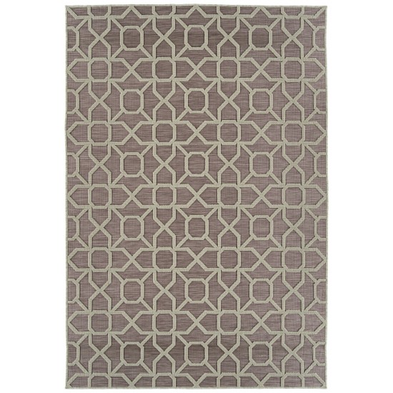 Kaleen Cove Collection COV01-92 Pink Area Rug 5'3" x 7'6"