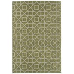 Kaleen Cove Collection COV01-96 Lime Green Throw Rug 2\' x 3\'