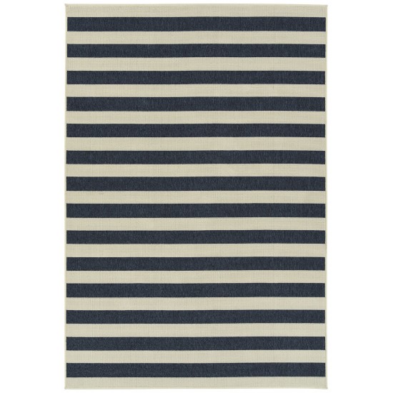 Kaleen Amalie Collection AML15-22 Navy Throw Rug 1'9" x 3'