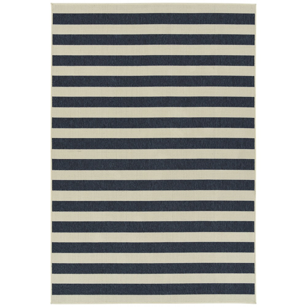 Kaleen Amalie Collection AML15-22 Navy Throw Rug 1'9" x 3'