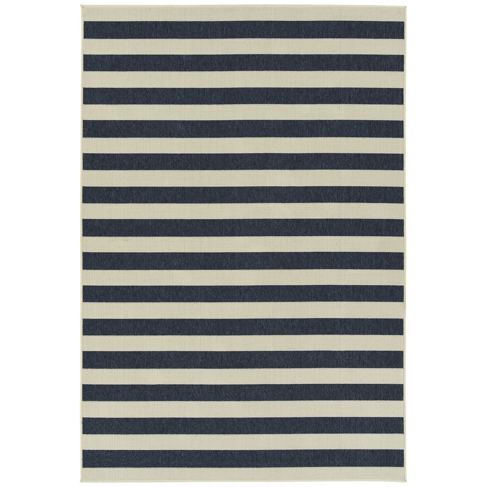 Kaleen Amalie Collection AML15-22 Navy Runner 2'2" x 8'