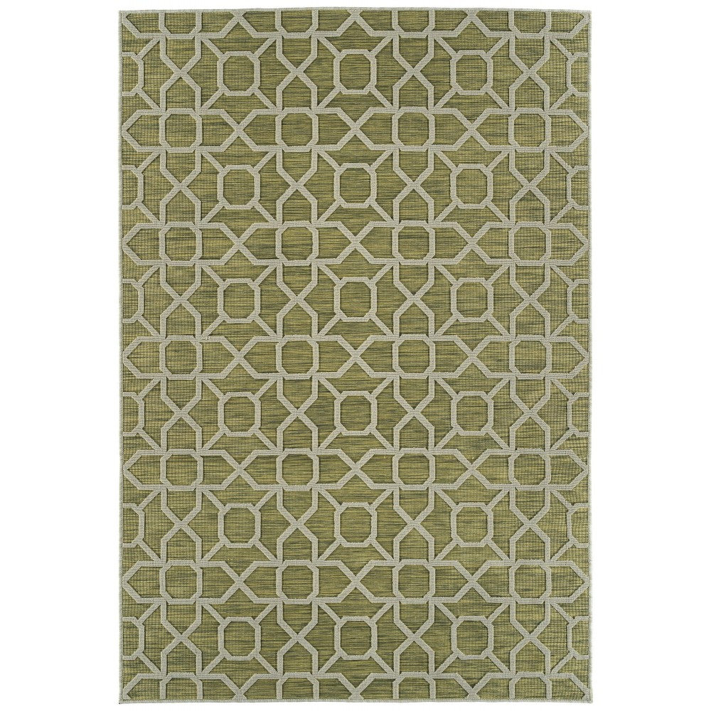 Kaleen Cove Collection COV01-96 Lime Green Area Rug 7'10" x 10'