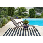Kaleen Amalie Collection AML15-22 Navy Runner 2'2" x 8'