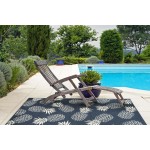 Kaleen Amalie Collection AML16-22 Navy Throw Rug 1'9" x 3'