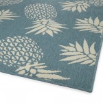 Kaleen Amalie Collection AML16-79 Light Blue Throw Rug 2'5" x 3'9"