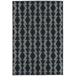 Kaleen Cove Collection Dark Navy Runner 2' x 6'