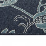 Kaleen Amalie Collection AML17-22 Navy Throw Rug 1'9" x 3'