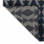 Kaleen Cove Collection Dark Navy Area Rug 5'3" x 7'6"