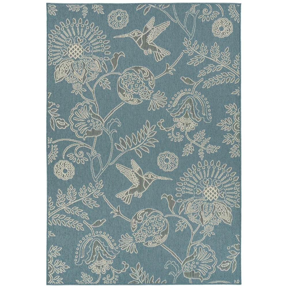 Kaleen Amalie Collection AML17-79 Light Blue Runner 2'2" x 8'