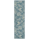 Kaleen Amalie Collection AML17-79 Light Blue Runner 2'2" x 8'