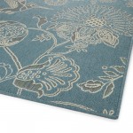 Kaleen Amalie Collection AML17-79 Light Blue Area Rug 3'6" x 5'6"