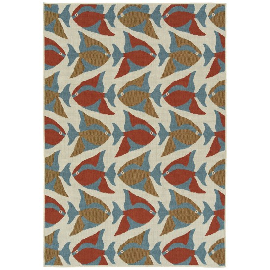 Kaleen Amalie Collection Dark Multi Throw Rug 1'9" x 3'