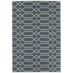 Kaleen Cove Collection COV06-17 Blue Throw Rug 2' x 3'