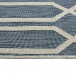 Kaleen Cove Collection COV06-17 Blue Throw Rug 2' x 3'