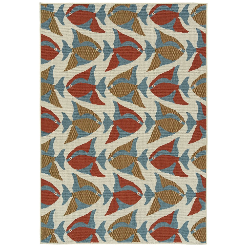 Kaleen Amalie Collection Dark Multi Area Rug 3'6" x 5'6"