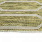 Kaleen Cove Collection COV06-96 Lime Green Throw Rug 2' x 3'