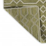 Kaleen Cove Collection COV06-96 Lime Green Throw Rug 2' x 3'