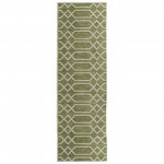 Kaleen Cove Collection COV06-96 Lime Green Throw Rug 2' x 3'