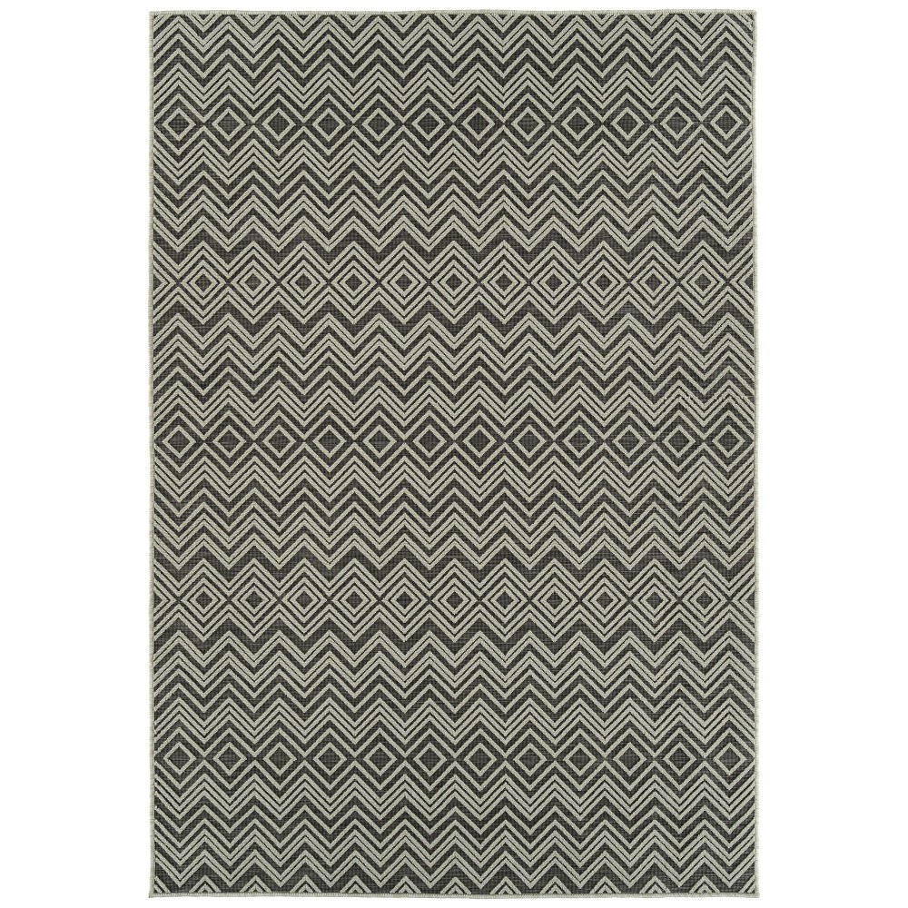 Kaleen Cove Collection Dark Mocha Throw Rug 2' x 3'