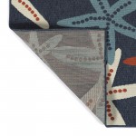 Kaleen Amalie Collection AML19-22 Navy Area Rug 3'6" x 5'6"