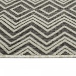 Kaleen Cove Collection Dark Mocha Throw Rug 2' x 3'