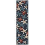 Kaleen Amalie Collection AML19-22 Navy Area Rug 3'6" x 5'6"