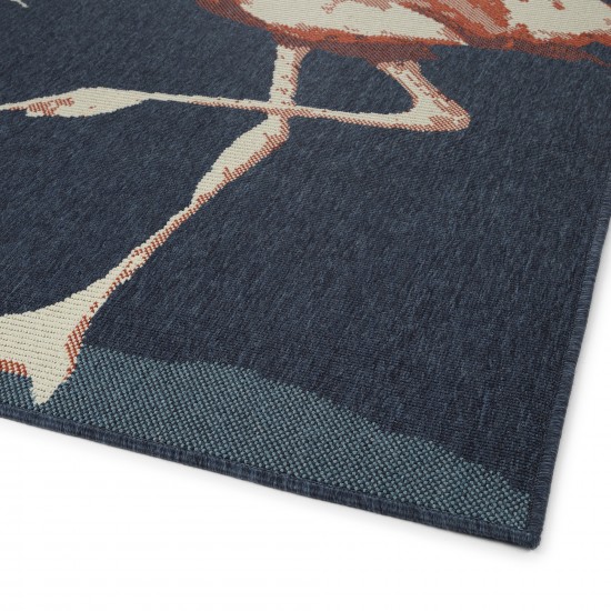 Kaleen Amalie Collection AML20-22 Navy Throw Rug 1'9" x 3'