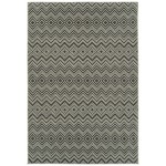 Kaleen Cove Collection Dark Mocha Area Rug 7'10" x 10'