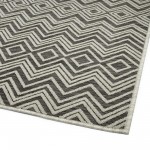 Kaleen Cove Collection Dark Mocha Area Rug 7'10" x 10'