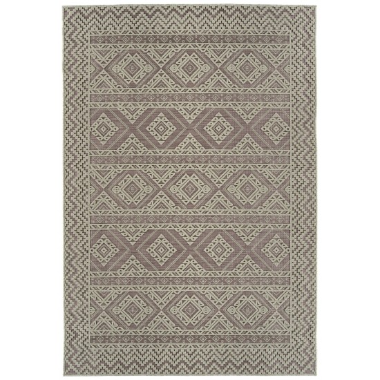 Kaleen Cove Collection COV08-92 Pink Area Rug 5'3" x 7'6"