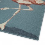 Kaleen Amalie Collection AML20-79 Light Blue Throw Rug 1'9" x 3'