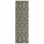 Kaleen Cove Collection Dark Chocolate Runner 2' x 6'