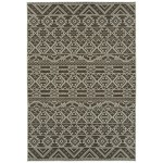 Kaleen Cove Collection Dark Chocolate Area Rug 5'3" x 7'6"