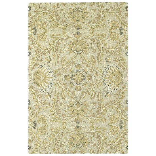 Kaleen Amaranta Collection Light Ivory Throw Rug 2' x 3'