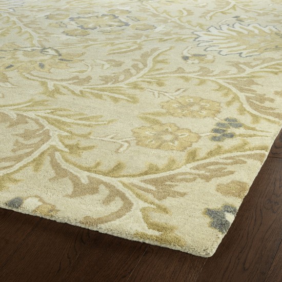 Kaleen Amaranta Collection Light Ivory Throw Rug 2' x 3'