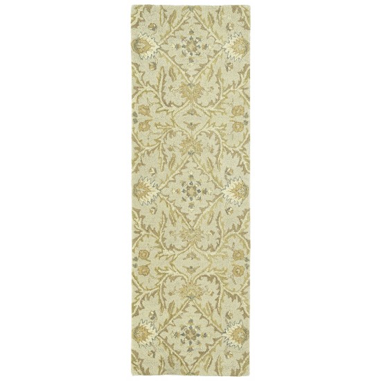 Kaleen Amaranta Collection Light Ivory Area Rug 5' x 7'9"