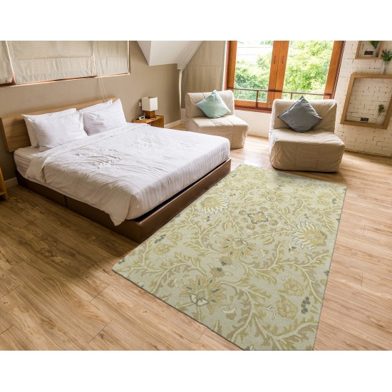 Kaleen Amaranta Collection Light Ivory Area Rug 9' x 12'