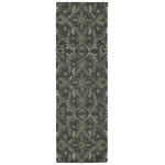 Kaleen Amaranta Collection Dark Charcoal Runner 2'6" x 8'