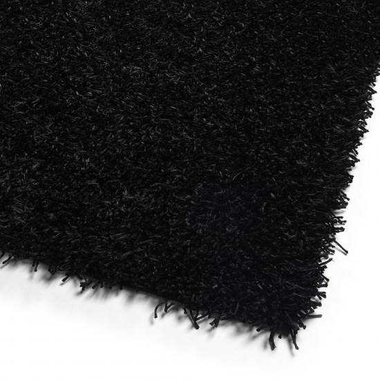 Kaleen Curtsi Collection Black Area Rug 5' x 7'