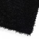 Kaleen Curtsi Collection Black Area Rug 7'6 x 9'