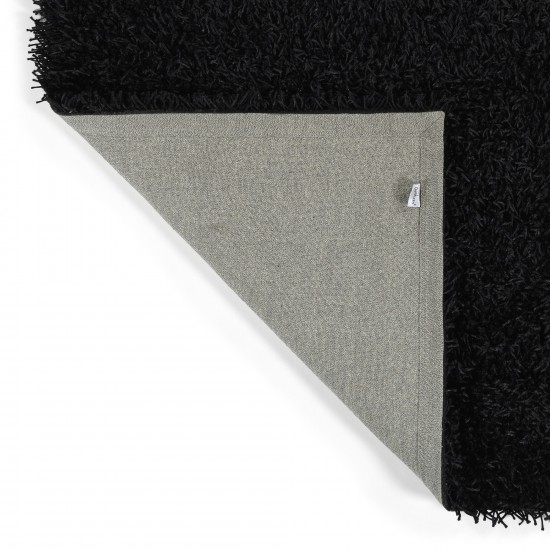 Kaleen Curtsi Collection Black Area Rug 7'6 x 9'