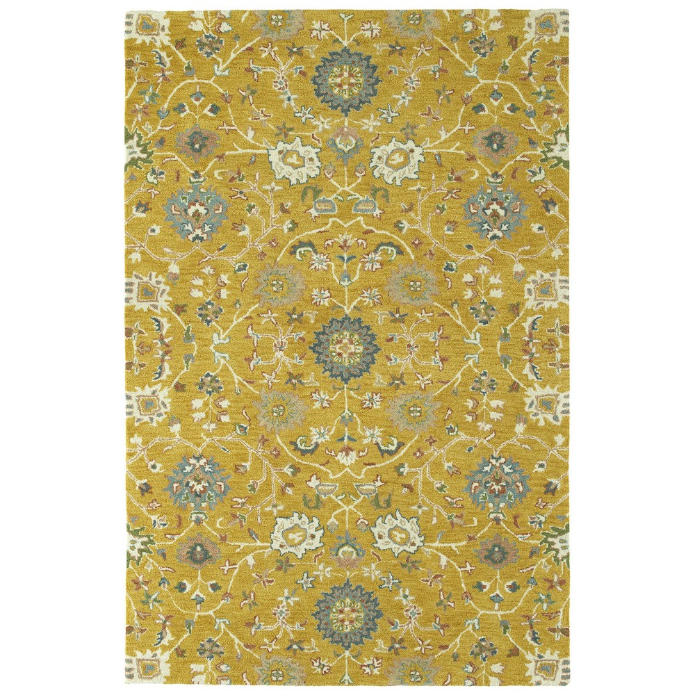 Kaleen Amaranta Collection Dark Gold Runner 2'6" x 8'