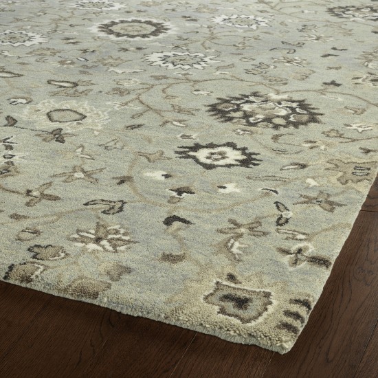 Kaleen Amaranta Collection Light Mint Throw Rug 2' x 3'