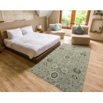 Kaleen Amaranta Collection Light Mint Runner 2'6" x 8'