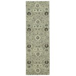 Kaleen Amaranta Collection Light Mint Runner 2'6" x 8'