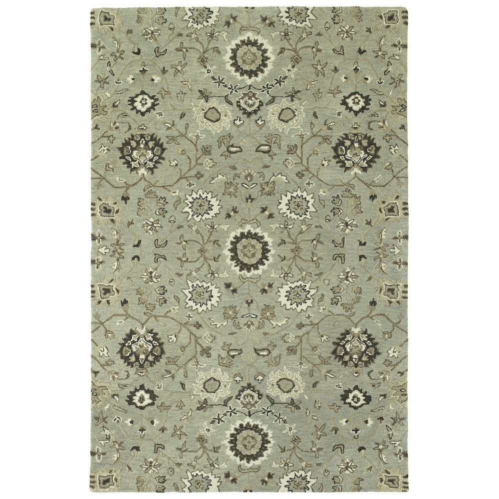 Kaleen Amaranta Collection Light Mint Area Rug 5' x 7'9"