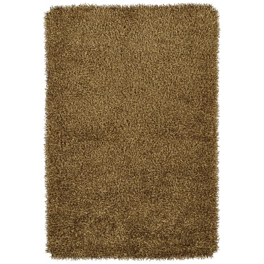 Kaleen Curtsi Collection Light Gold Area Rug 3'6" x 5'6"