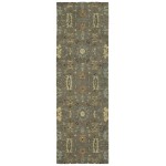 Kaleen Amaranta Collection Mushroom Sand Throw Rug 2' x 3'