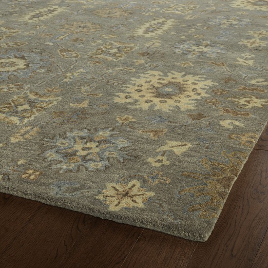 Kaleen Amaranta Collection Mushroom Sand Area Rug 4' x 6'